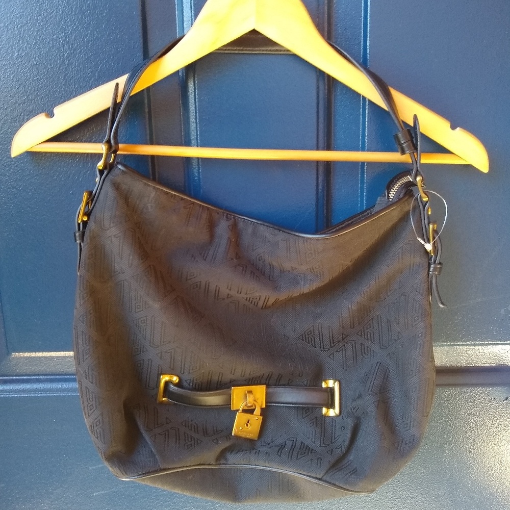 Lauren Ralph Lauren | monogram lock bag - Picture 1 of 7